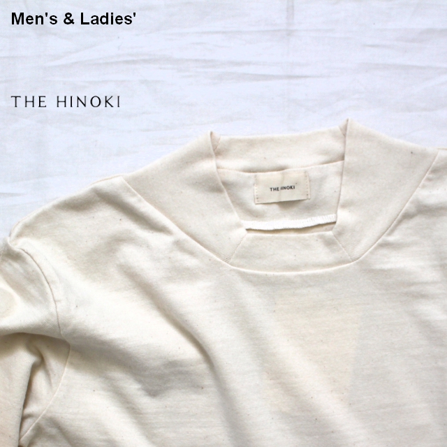 THE HINOKI　オーガニックコットンスクエアネックTee L/S　（Natural）