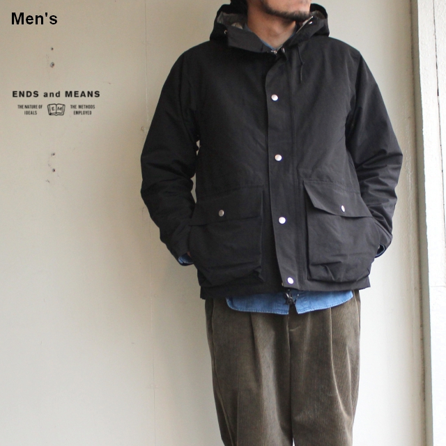 ENDS and MEANS Sanpo Jacket EM182J004 （ブラック）【18AW】 | C 