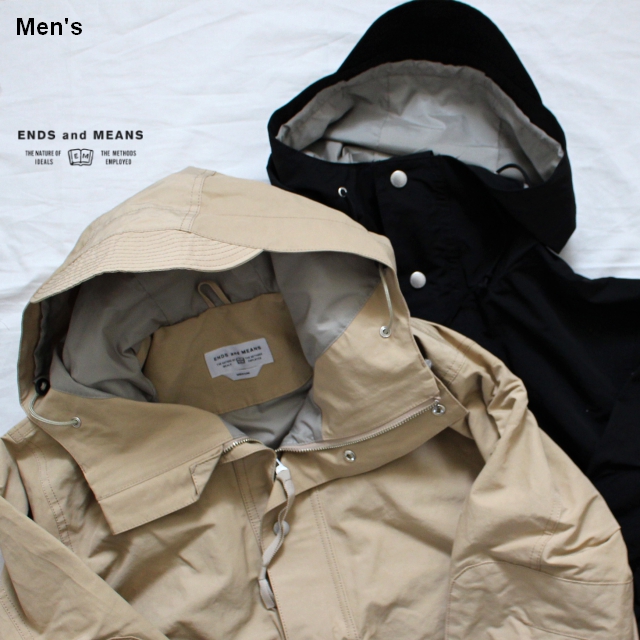 ENDS and MEANS Sanpo Jacket EM182J004 （ベージュ） 【18AW】 | C