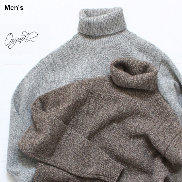 Orgueil　タートルネックセーター Turtleneck Sweater 　OR-4123　２カラー