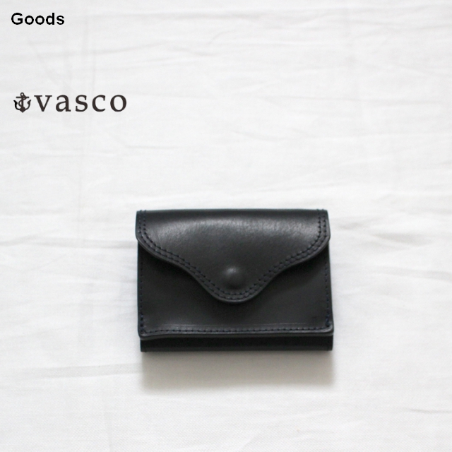 vasco　 オイルドレザーポケットウォレット　LEATHER VOYAGE POCKET WALLET　VSC-702　（ネイビー）