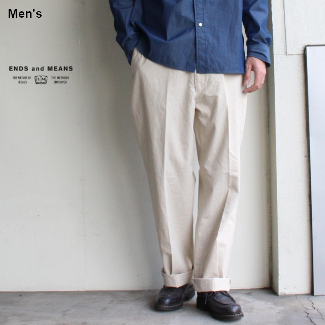 ENDS AND MEANS Work Chino  サイズMチノパン