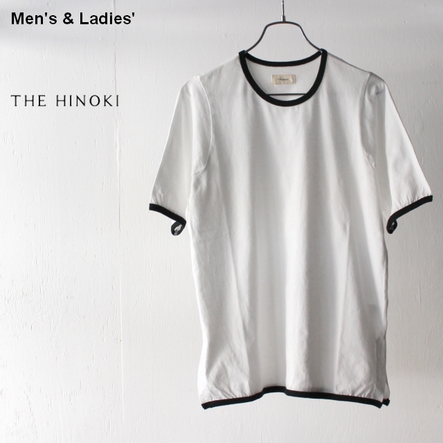 THE HINOKI　オーガニックコットンリンガーTee　TH19S-30　（White）