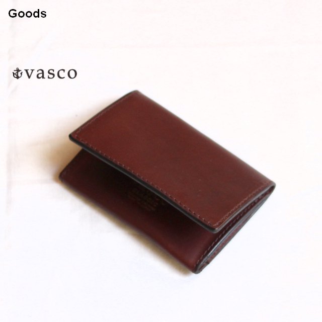 vasco　 オイルドレザーカードケース　LEATHER CARD CASE　VSC-731　（ブラウン）