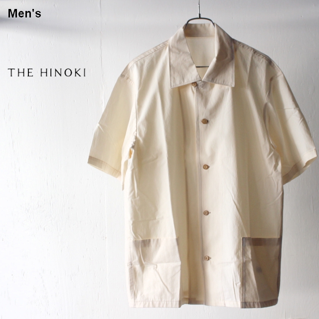 THE HINOKI　コットンボイルパラシュートクロスHSシャツ　TH19S-11　（ナチュラル）