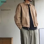 HARVESTY　シャツブルゾン　ベージュ　A31909　