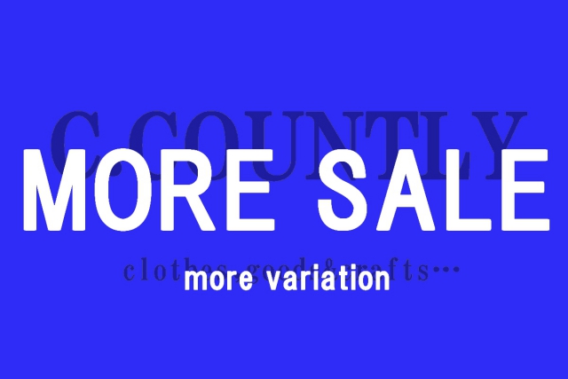 MORE SALE !!