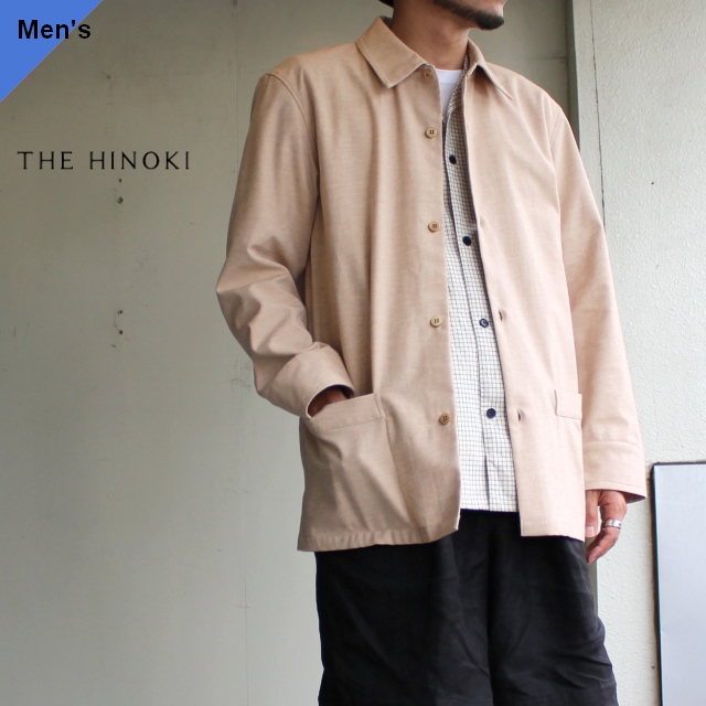 THE HINOKI ザヒノキ フロントポケットシャツジャケット