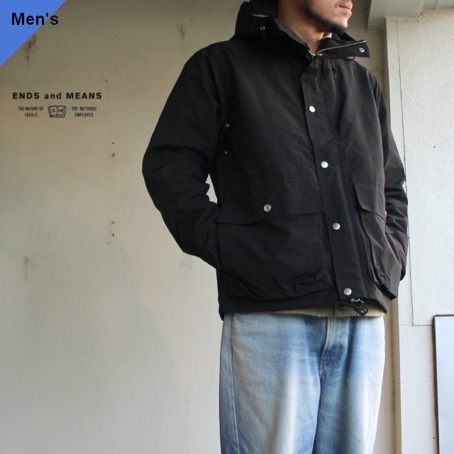 ENDS and MEANS　 Sanpo Jacket　EM-ST-J01　ブラック