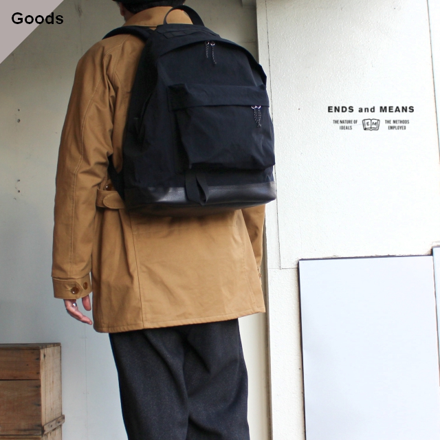 ENDS and MEANS Daytrip Backpack デイパック EM-ST-A03-AW19 ブラック