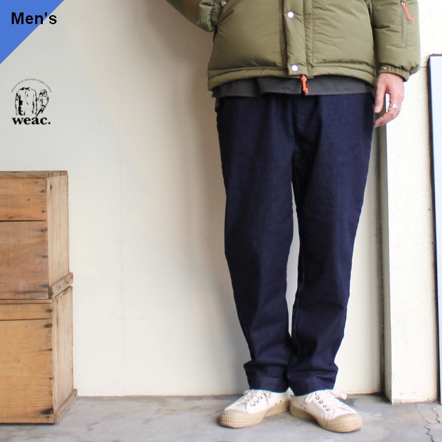 weac.　デニムイージーパンツ RELAX PANTS サーモライトデニム