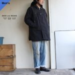 ENDS and MEANS　 Field Half Coat　EM201J001　ブラック　