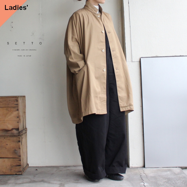 SETTO MARKET JKT 綿テンセルマーケットジャケット STL-JK0086