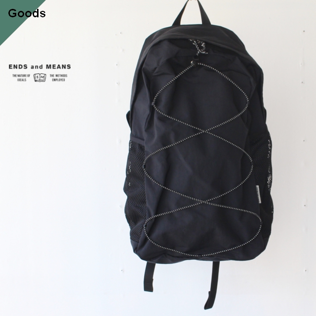 ENDS and MEANS Packable Backpack EM-ST-A05 ブラック | C.COUNTLY