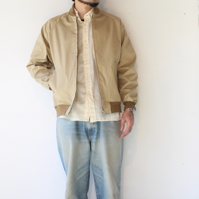 Upscape Audience ベンタイルブルゾン Chino Beige - 画像 (3)