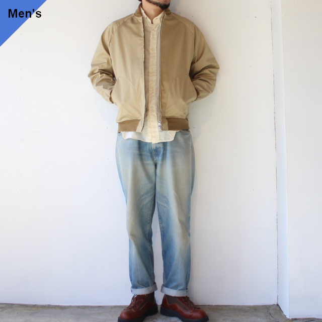 Upscape Audience ベンタイルブルゾン Chino Beige