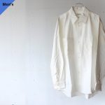 THE HINOKI ザヒノキ オーガニックコットンギャバジンルーズフィットシャツ TH20W-5 ホワイト