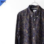 weac. ウィーク BASIC SIRTS ベーシックシャツ Paisley ペイズリー柄