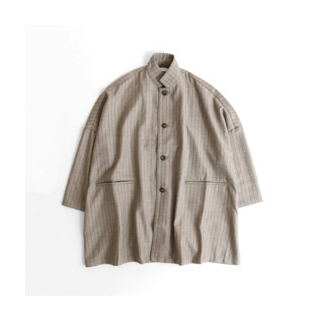 SETTO セット MARKET JKT ウールストライプマーケットジャケット