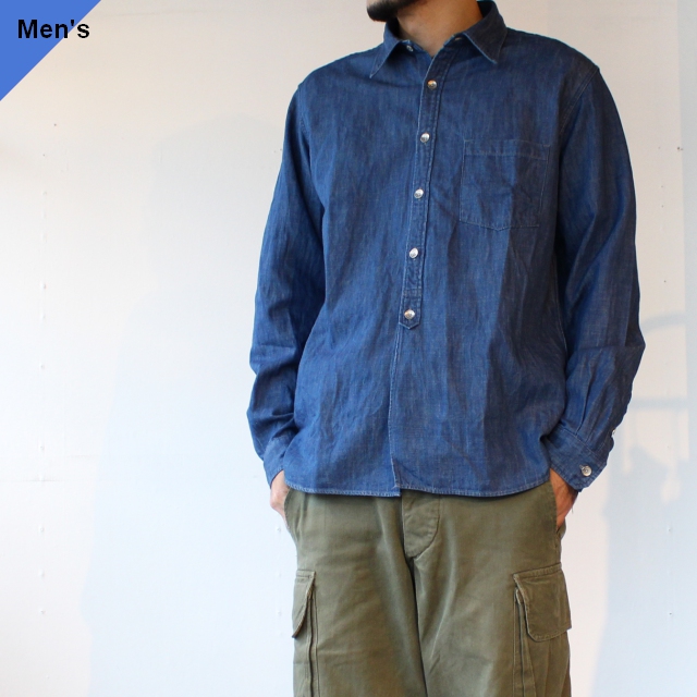 Orgueil オルゲイユ Denim Work Shirt デニムワークシャツ OR