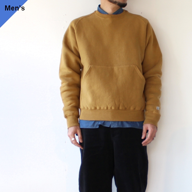 ENDS and MEANS スウェットクルー EM-ST-C01 Yellowish Brown | C ...