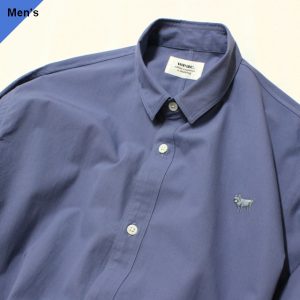 weac. PUGCHAN レギュラーシャツ （BLUE）