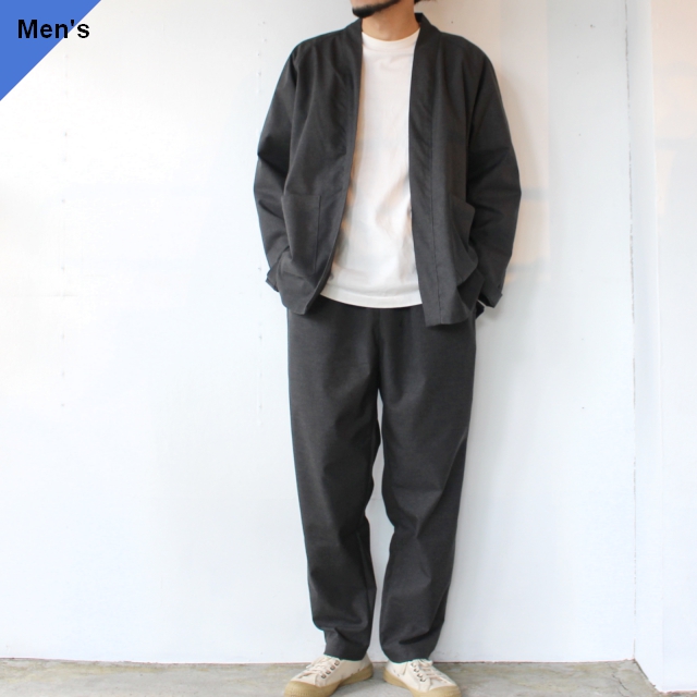 HATENA SHIRTS / RELAX PANTS イージーセットアップ Charcoal