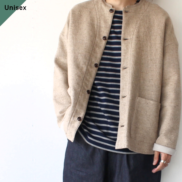 HARVESTY ジャズネップアトリエジャケット Atelier Jacket　(Beige）