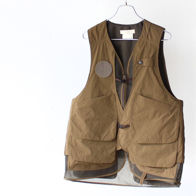 norbit フィールドベスト Field Layer Mesh Vest （BROWN）