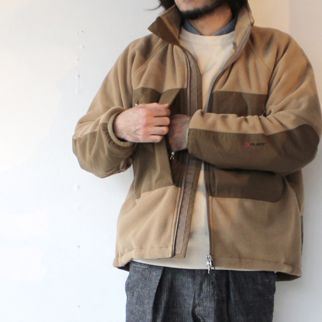 ENDS and MEANS Tactical Fleece Jacket / EM212J02 （Brown beige）