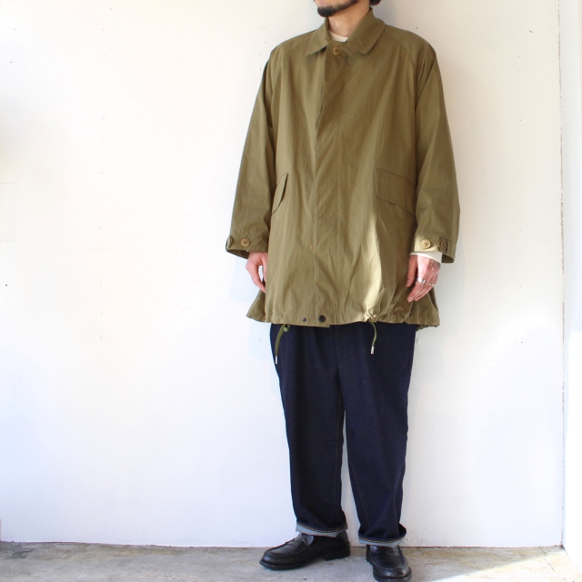 HAVERSACK コットンナイロンバルカラーコート （Olive） - C