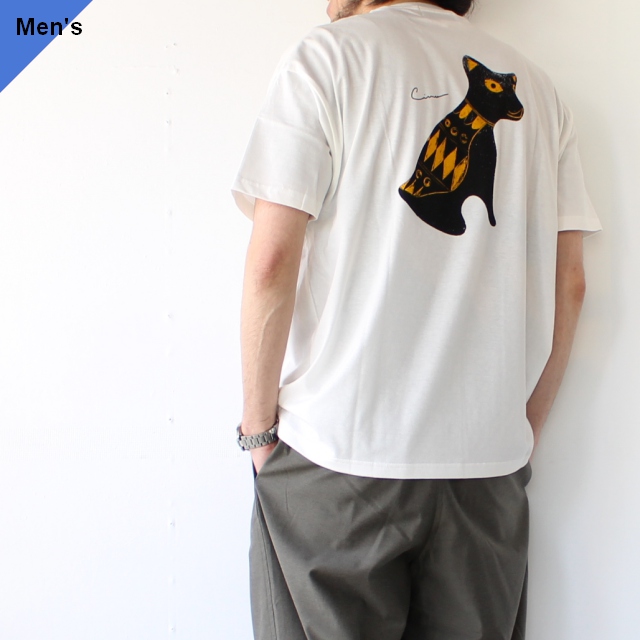 another 20th century　Back Printed Tee / CIMA 101 SS-T　（Off white）