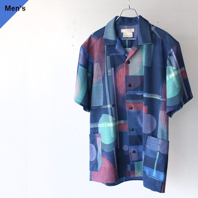 norbit アロハシャツ Aloha Shirt （M/C Navy）