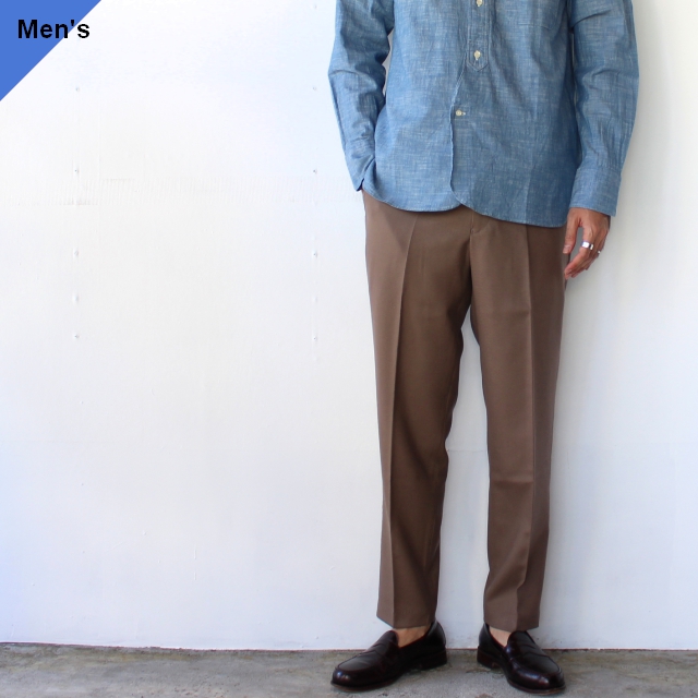 FANTASTICDAYS ウールイージートラウザー SLACKS-M-213-01 Mocha