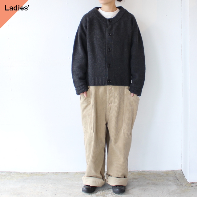 SETTO COMFORT CARDIGAN（DARK GRAY）