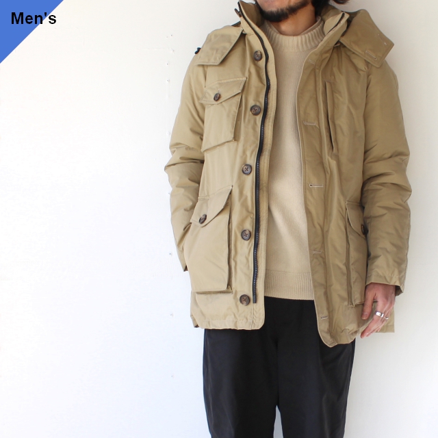 21-22年秋冬】ZANTER JAPAN ダウンパーカ DOWN PARKA WP-H （BEIGE） - C.COUNTLY【シーカウントリー】