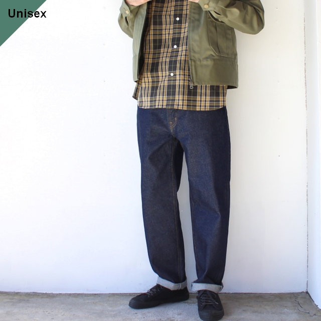 HARVESTY デイリーテーパードデニム DAILY TAPERED DENIM　A12201　（ONE WASH）