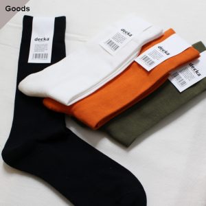 decka Quality Socks コットンパイルソックス Cotton Pile Socks