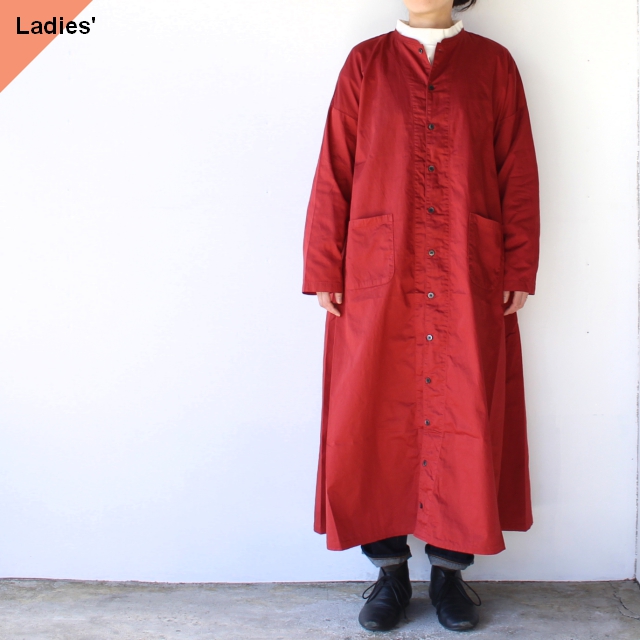 HARVESTY アトリエローブ Atelier robe （RED）