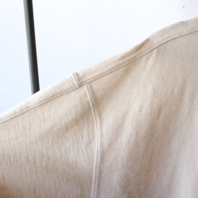 HAVERSACK ルーズクルーネックTee S/S (Ecru) - 画像 (4)