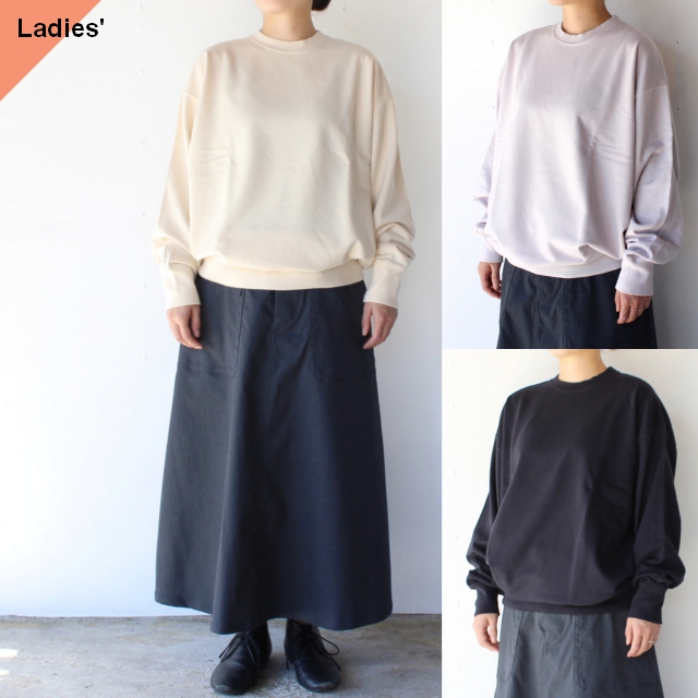 siora 裏毛スウェットクルーネック Extra long staple cotton fleece sweat