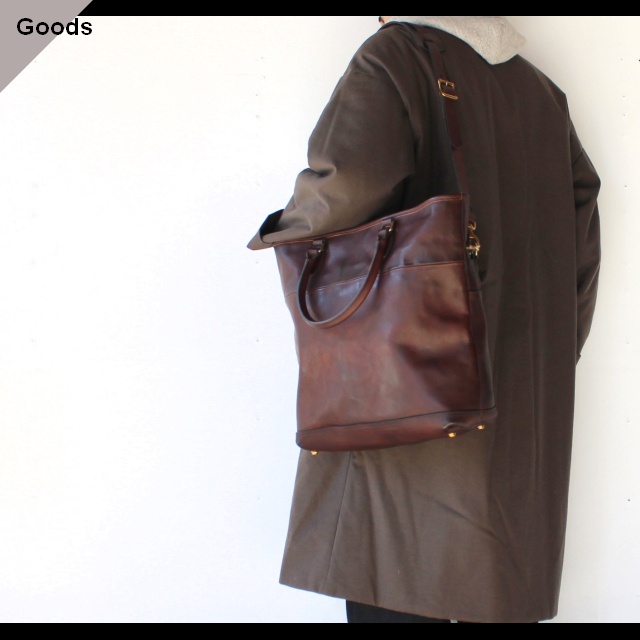 vasco レザーネルソン2WAYバッグ LEATHER NELSON 2WAY BAG VS-244LS　（Brown）
