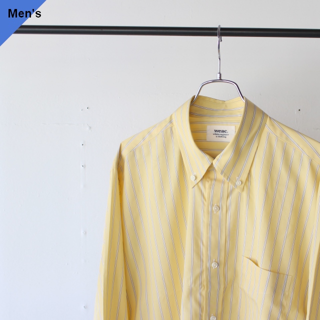 weac. OLD BROOKS BD SHIRT （Yellow Stripe）