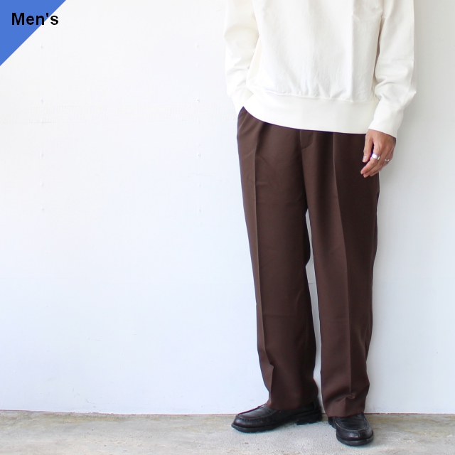 melple フェアファックスパンツ / Fairfax Pants　（Brown）