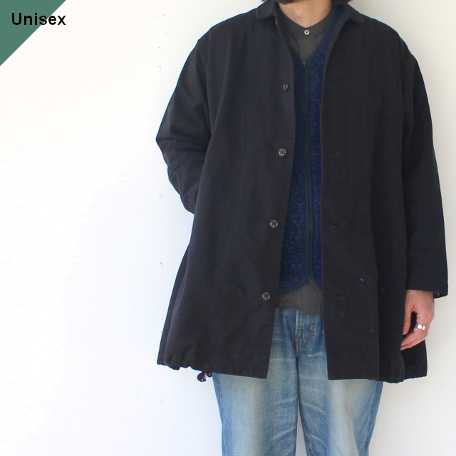 HARVESTY オーバーハーフコート Over Half Coat / A32309　（Black）