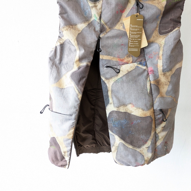 norbit Print Insulation Inner Bush Vest (GRAY) - 画像 (5)