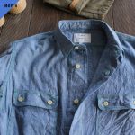 another 20th century シャンブレーワークシャツ Walter's Corn-Venti Shirt Chambray