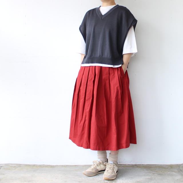 Ladies' Styling　Vol.226 「コットンニットベスト×キュロット」