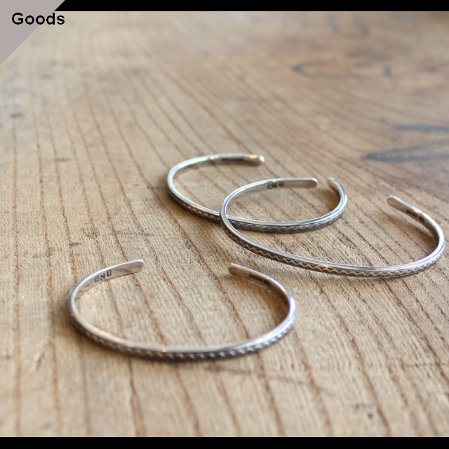 Ericka Nicolas Begay シルバーバングル Silver Bangle