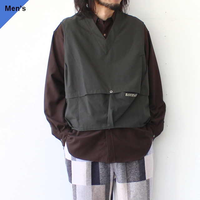 HAVERSACK オルメテックスC/Nツイルレスキューベスト Olmetex C/N Twill Resque Vest / 442421　（Charcoal）